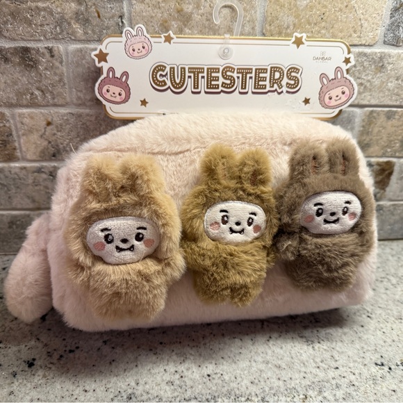 Cutesters Handbags - Cutesters Labubu Style Make Up Bag
